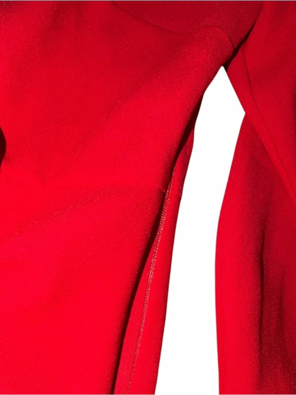 J. Crew Bright Red Wrap Top